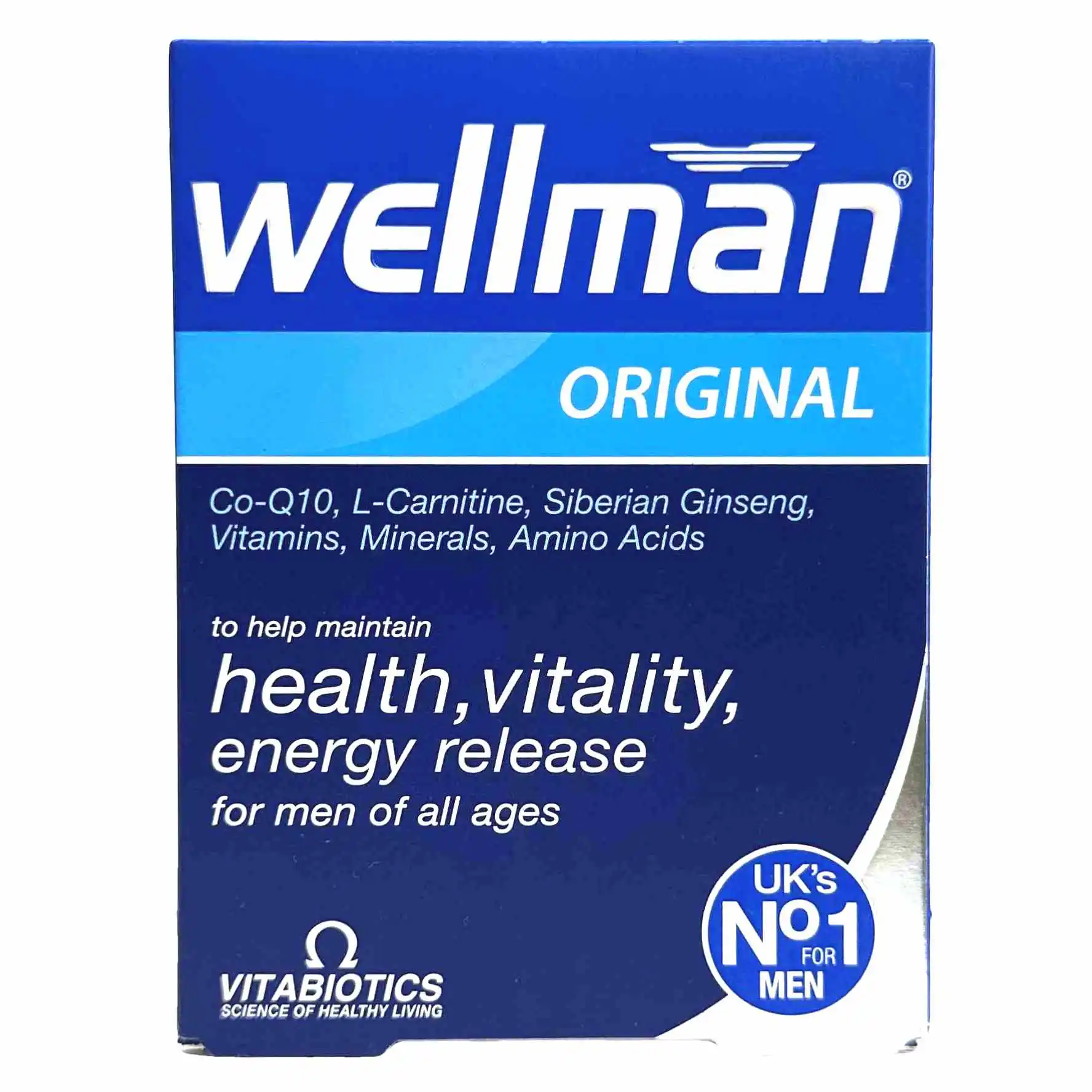 قرص ول من اورجینال ویتابیوتیکس مخصوص آقایان Vitabiotics Wellman